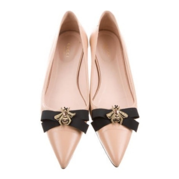Gucci Shoes - Gucci Moody Bee Flats